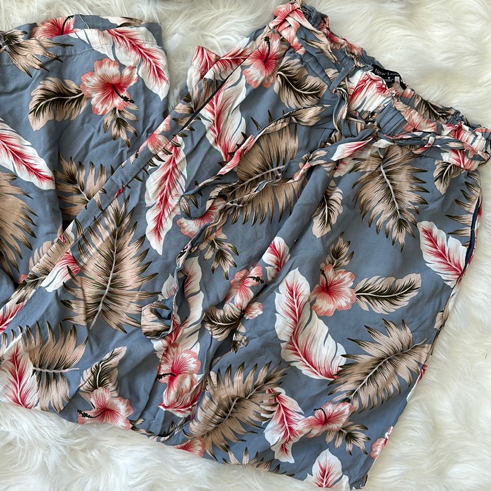 2pc Blue Floral Set - Picture 4 of 7